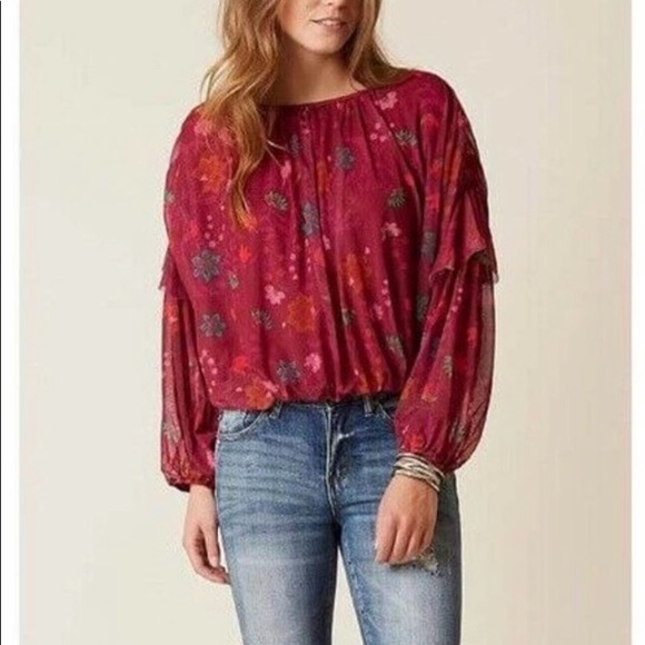 Free People Wildflower Honey Top - Picture 2 of 11